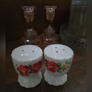 The Pioneer Woman Floral Salt and Pepper Shakers. Excellent condition.